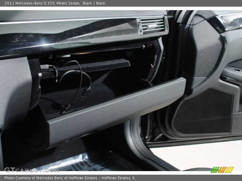 Black / Black 2011 Mercedes-Benz E 350 4Matic Sedan