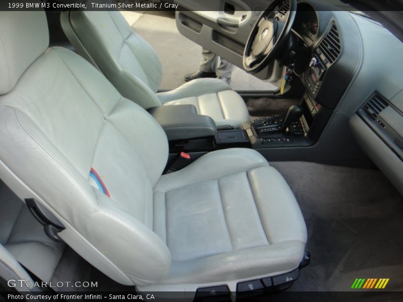 Titanium Silver Metallic / Gray 1999 BMW M3 Convertible