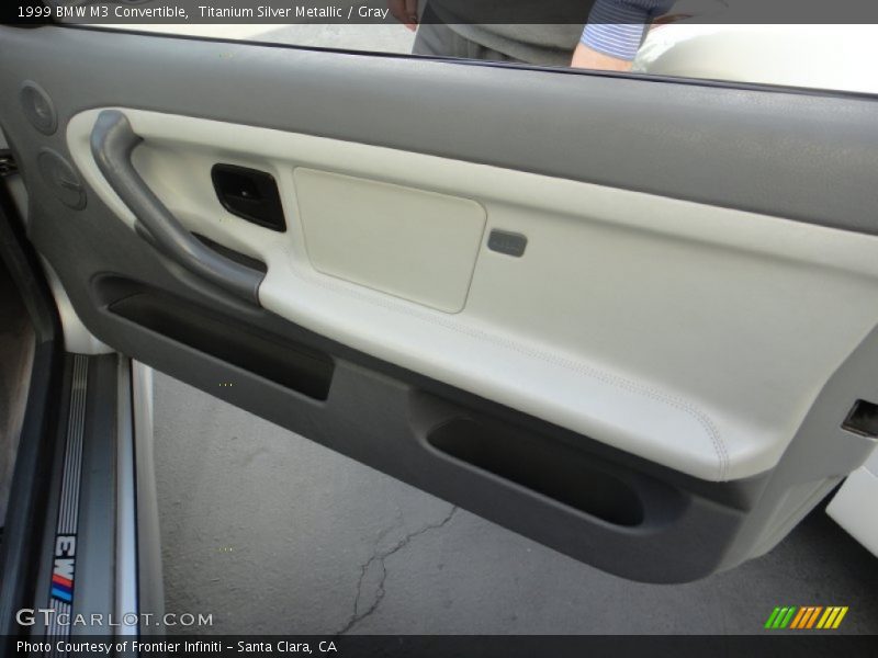 Titanium Silver Metallic / Gray 1999 BMW M3 Convertible