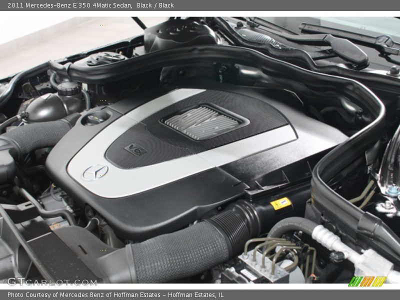 Black / Black 2011 Mercedes-Benz E 350 4Matic Sedan