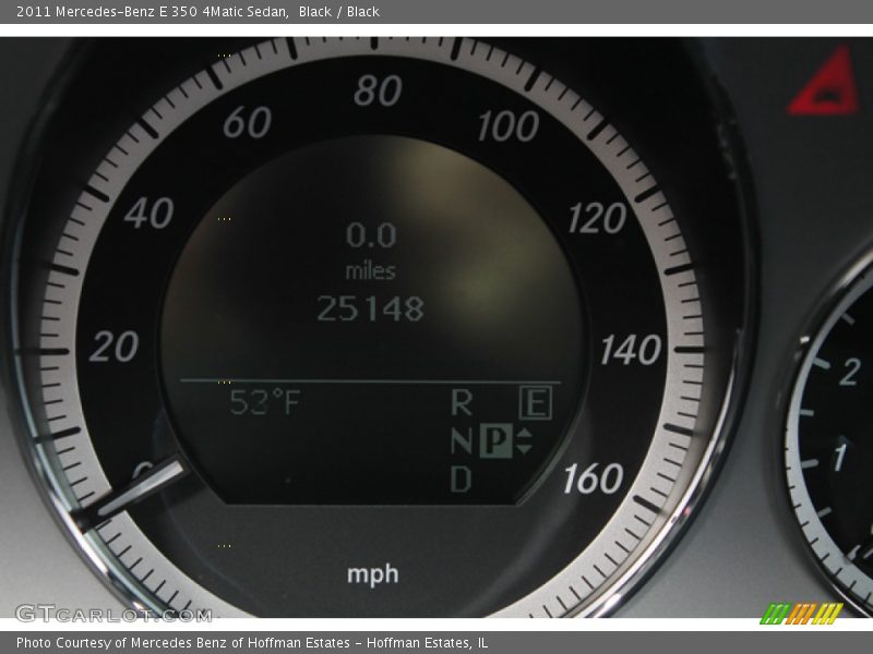 Black / Black 2011 Mercedes-Benz E 350 4Matic Sedan