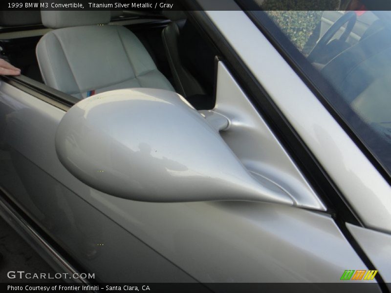 Titanium Silver Metallic / Gray 1999 BMW M3 Convertible