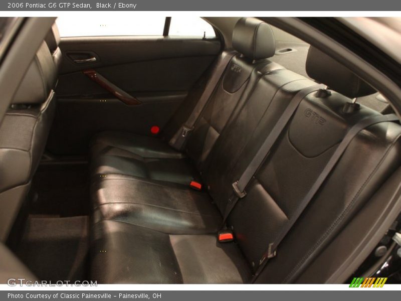 Rear Seat of 2006 G6 GTP Sedan