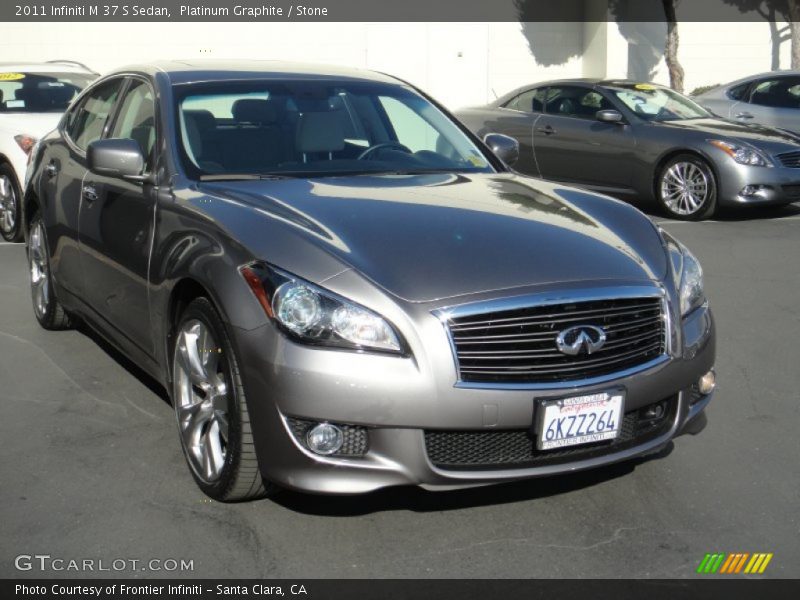 Platinum Graphite / Stone 2011 Infiniti M 37 S Sedan