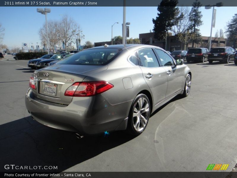 Platinum Graphite / Stone 2011 Infiniti M 37 S Sedan