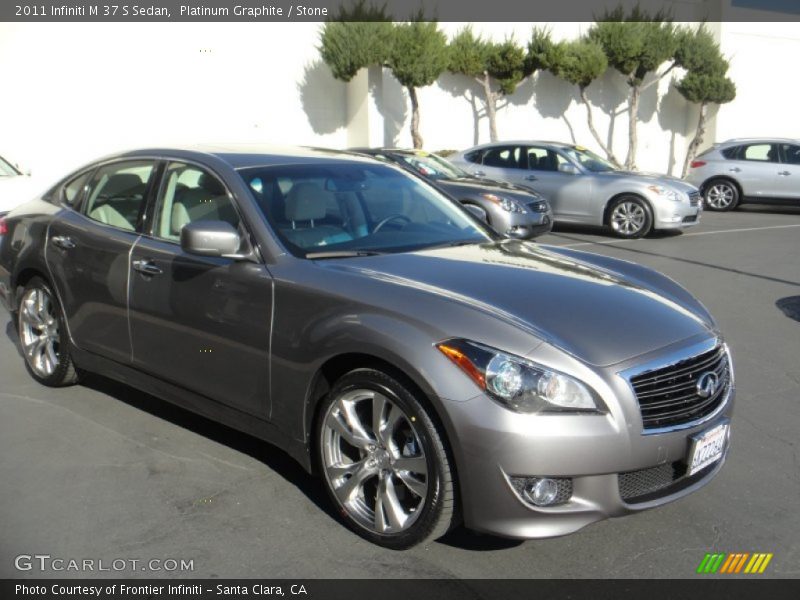 Platinum Graphite / Stone 2011 Infiniti M 37 S Sedan
