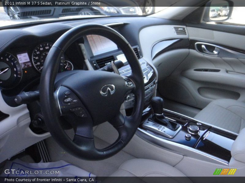 Platinum Graphite / Stone 2011 Infiniti M 37 S Sedan