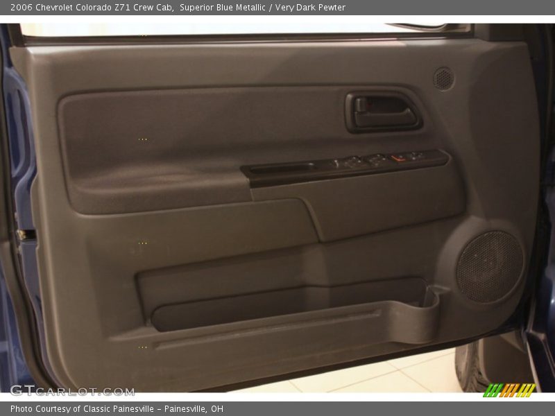 Superior Blue Metallic / Very Dark Pewter 2006 Chevrolet Colorado Z71 Crew Cab