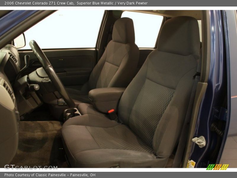 Superior Blue Metallic / Very Dark Pewter 2006 Chevrolet Colorado Z71 Crew Cab