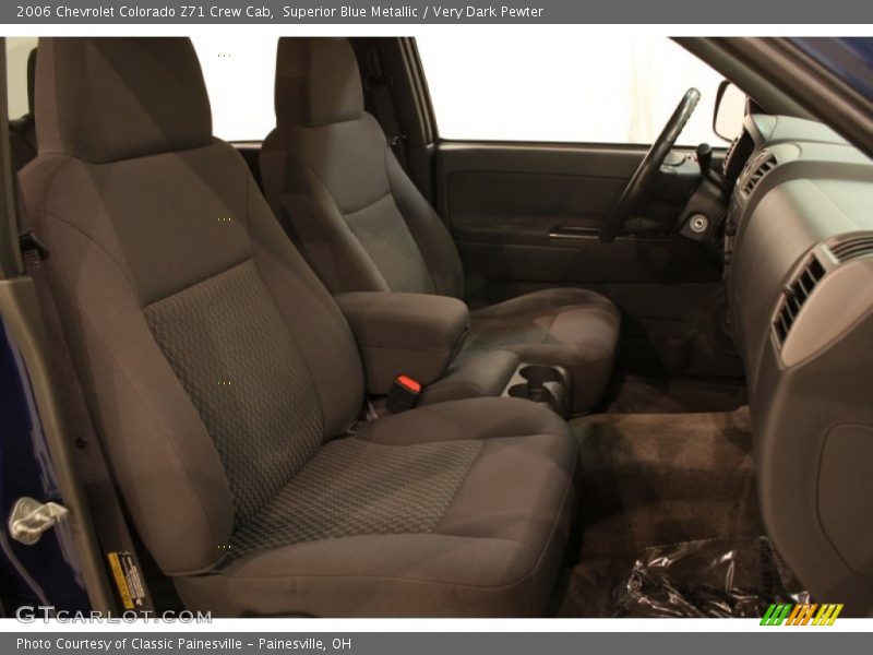 Superior Blue Metallic / Very Dark Pewter 2006 Chevrolet Colorado Z71 Crew Cab