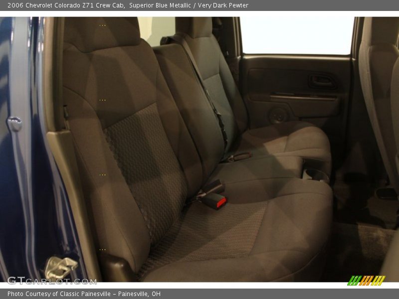 Superior Blue Metallic / Very Dark Pewter 2006 Chevrolet Colorado Z71 Crew Cab