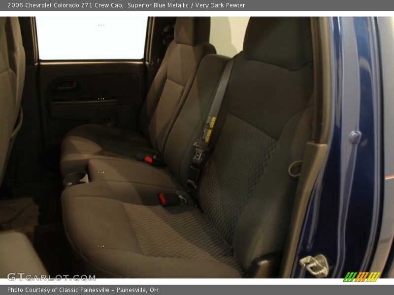 Superior Blue Metallic / Very Dark Pewter 2006 Chevrolet Colorado Z71 Crew Cab