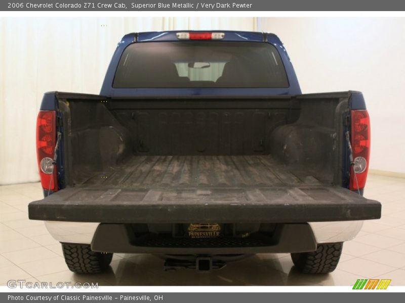 Superior Blue Metallic / Very Dark Pewter 2006 Chevrolet Colorado Z71 Crew Cab