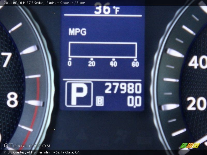 Platinum Graphite / Stone 2011 Infiniti M 37 S Sedan