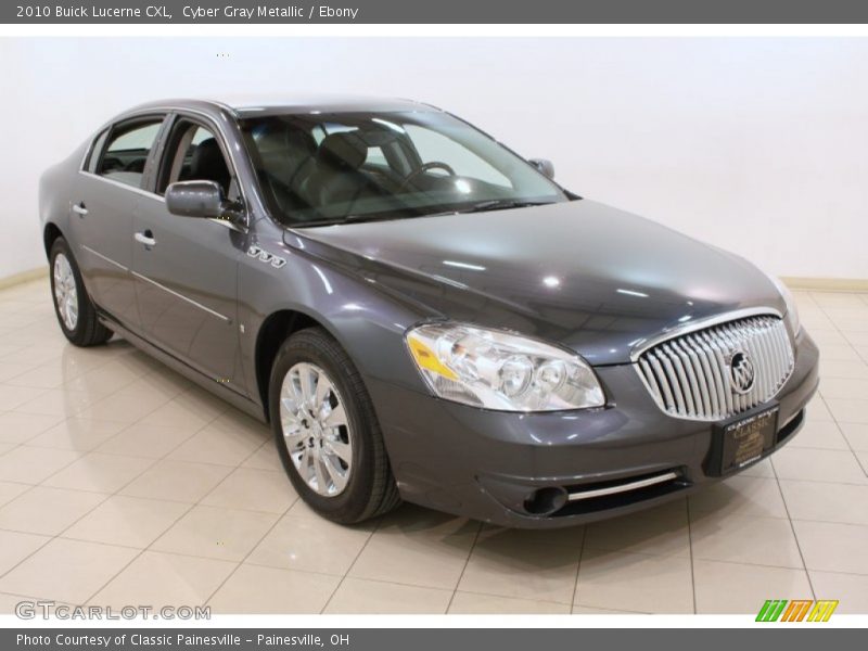 Cyber Gray Metallic / Ebony 2010 Buick Lucerne CXL