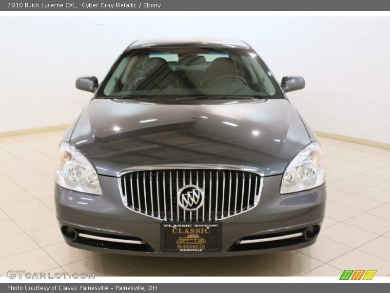 Cyber Gray Metallic / Ebony 2010 Buick Lucerne CXL