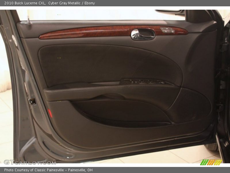 Cyber Gray Metallic / Ebony 2010 Buick Lucerne CXL