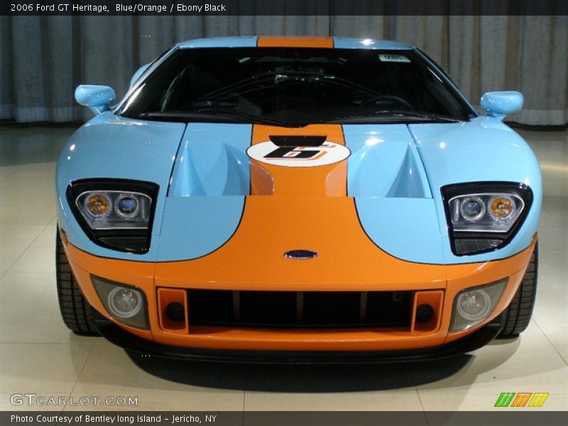 Blue/Orange / Ebony Black 2006 Ford GT Heritage