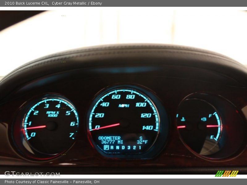  2010 Lucerne CXL CXL Gauges