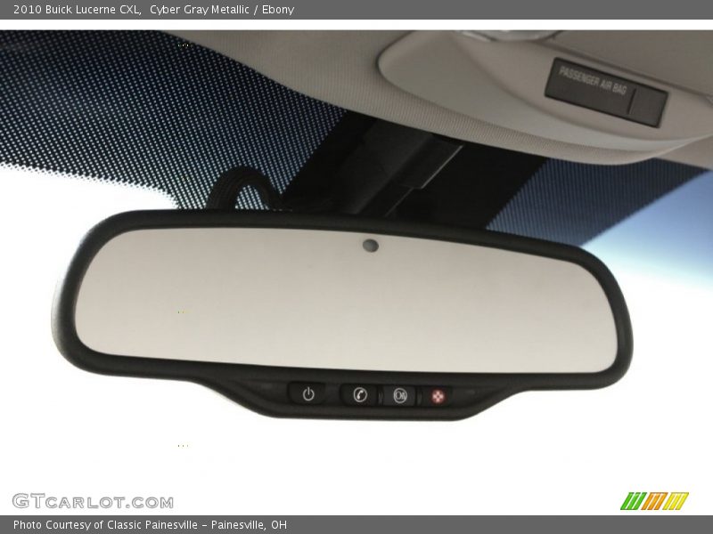 Cyber Gray Metallic / Ebony 2010 Buick Lucerne CXL