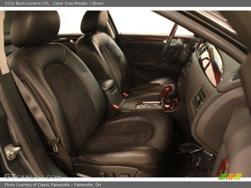 Cyber Gray Metallic / Ebony 2010 Buick Lucerne CXL