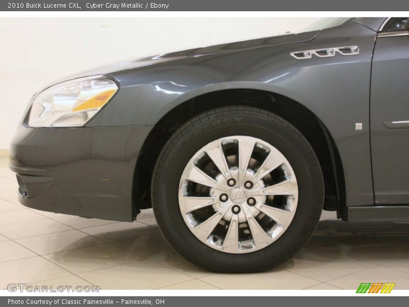 Cyber Gray Metallic / Ebony 2010 Buick Lucerne CXL