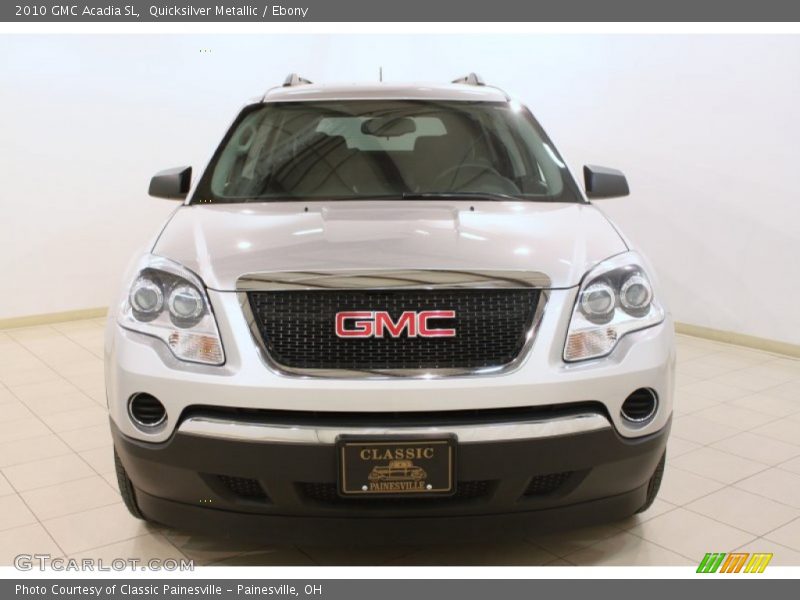 Quicksilver Metallic / Ebony 2010 GMC Acadia SL