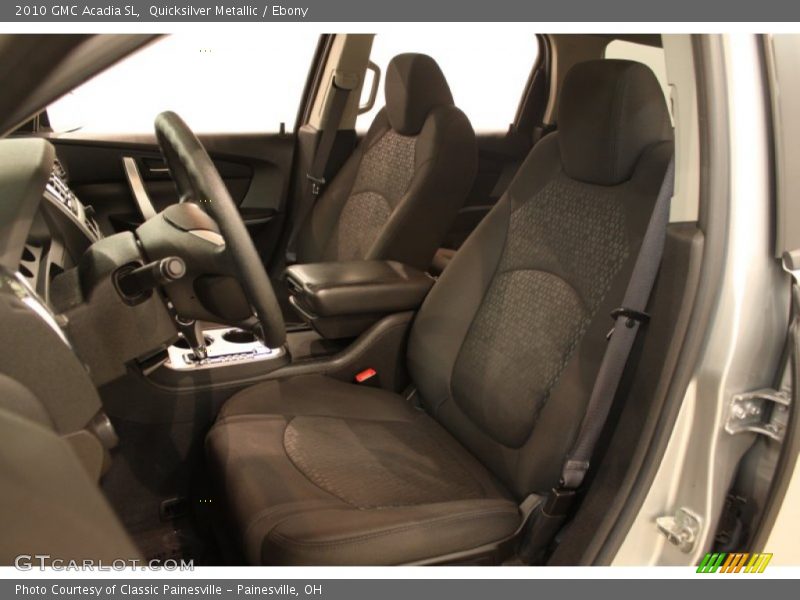 Quicksilver Metallic / Ebony 2010 GMC Acadia SL