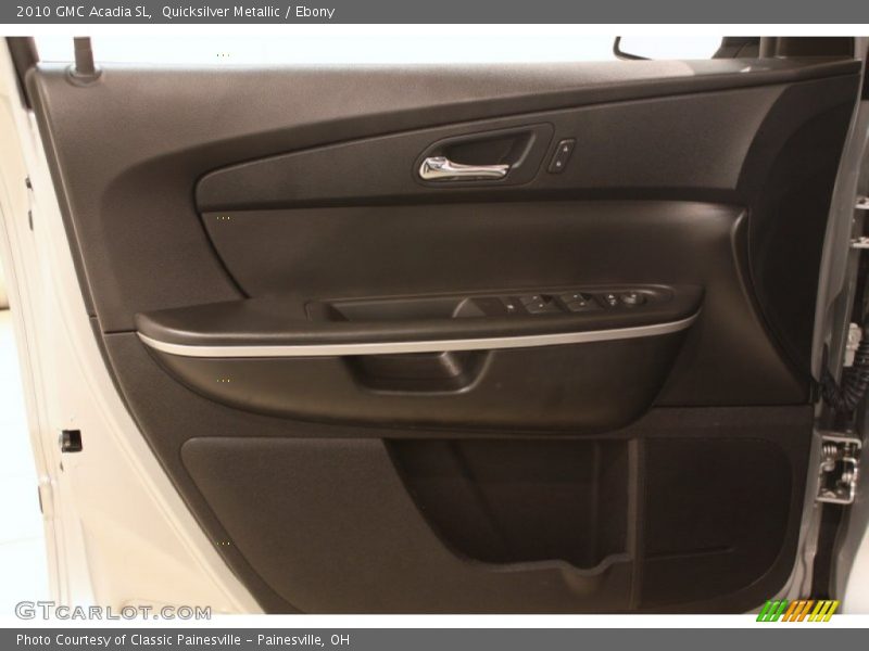 Quicksilver Metallic / Ebony 2010 GMC Acadia SL