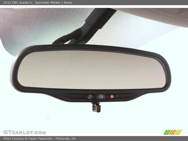 Quicksilver Metallic / Ebony 2010 GMC Acadia SL