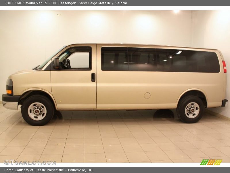  2007 Savana Van LS 3500 Passenger Sand Beige Metallic