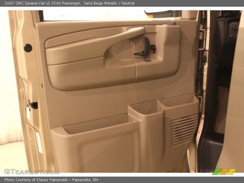 Sand Beige Metallic / Neutral 2007 GMC Savana Van LS 3500 Passenger