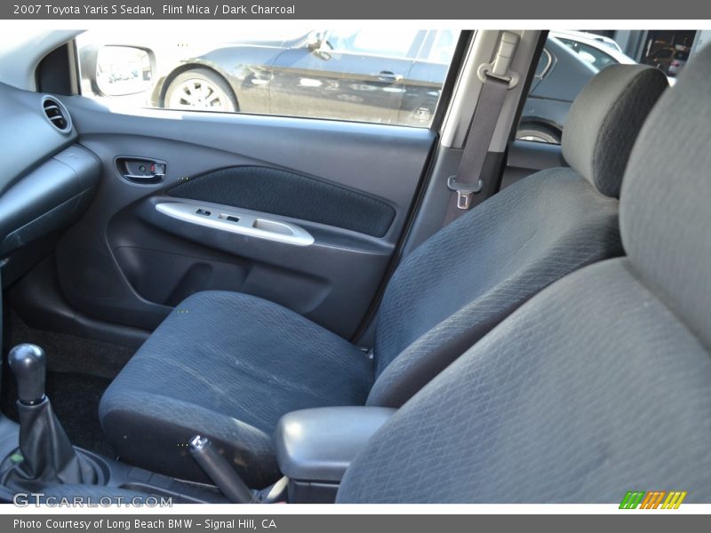 Flint Mica / Dark Charcoal 2007 Toyota Yaris S Sedan