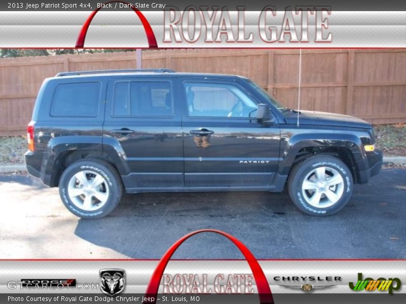 Black / Dark Slate Gray 2013 Jeep Patriot Sport 4x4