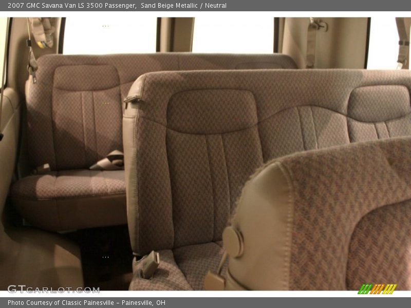 Sand Beige Metallic / Neutral 2007 GMC Savana Van LS 3500 Passenger