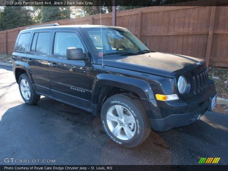 Black / Dark Slate Gray 2013 Jeep Patriot Sport 4x4