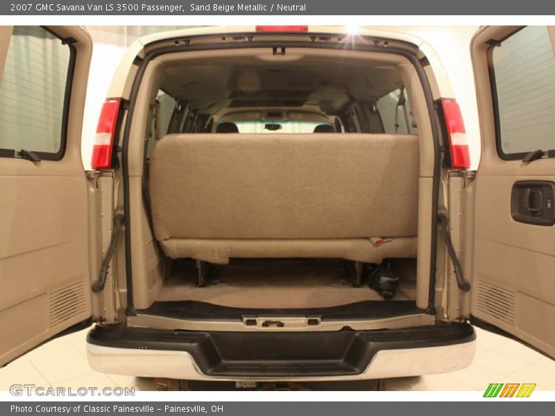 Sand Beige Metallic / Neutral 2007 GMC Savana Van LS 3500 Passenger
