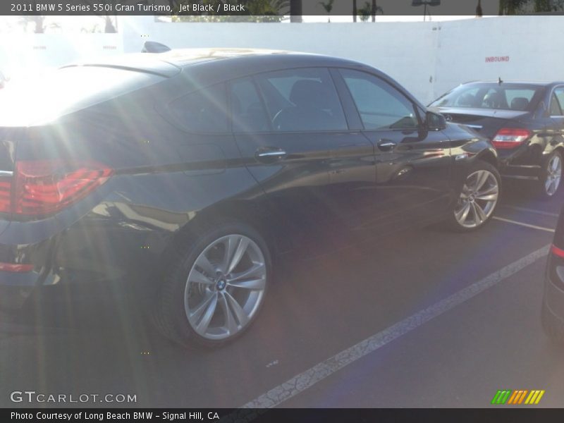 Jet Black / Black 2011 BMW 5 Series 550i Gran Turismo