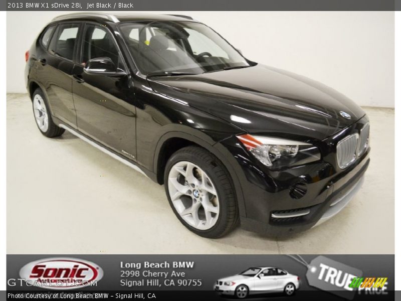 Jet Black / Black 2013 BMW X1 sDrive 28i