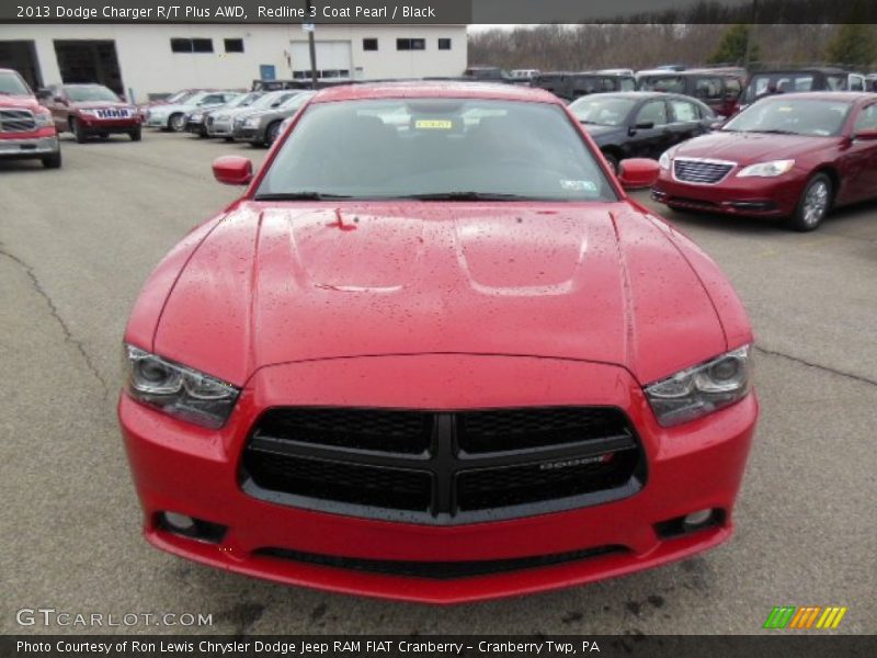 Redline 3 Coat Pearl / Black 2013 Dodge Charger R/T Plus AWD