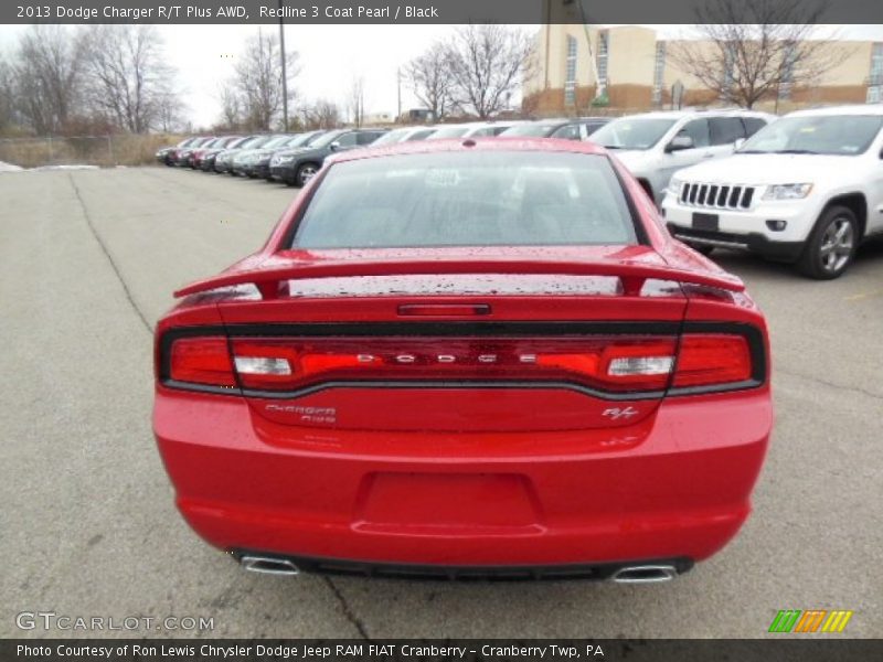 Redline 3 Coat Pearl / Black 2013 Dodge Charger R/T Plus AWD
