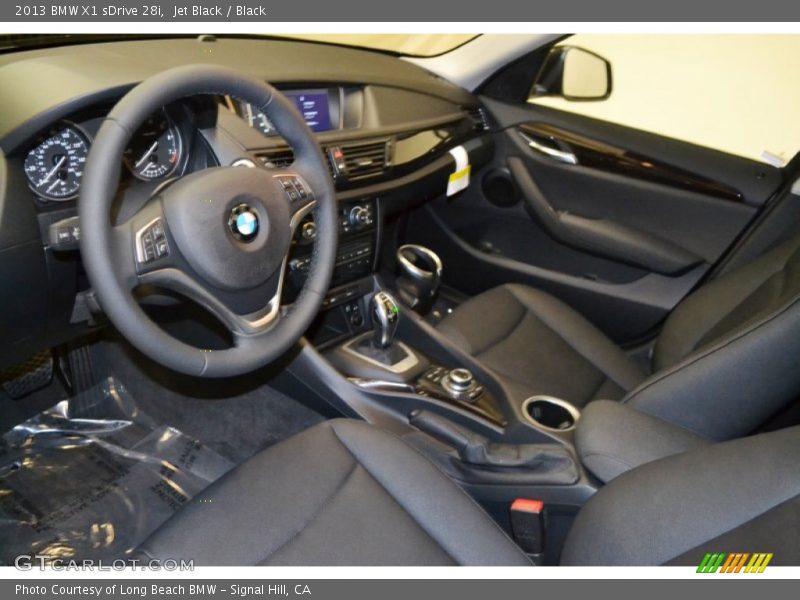 Jet Black / Black 2013 BMW X1 sDrive 28i