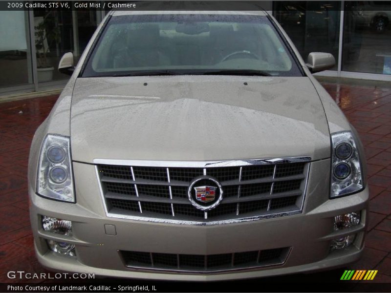 Gold Mist / Cashmere 2009 Cadillac STS V6