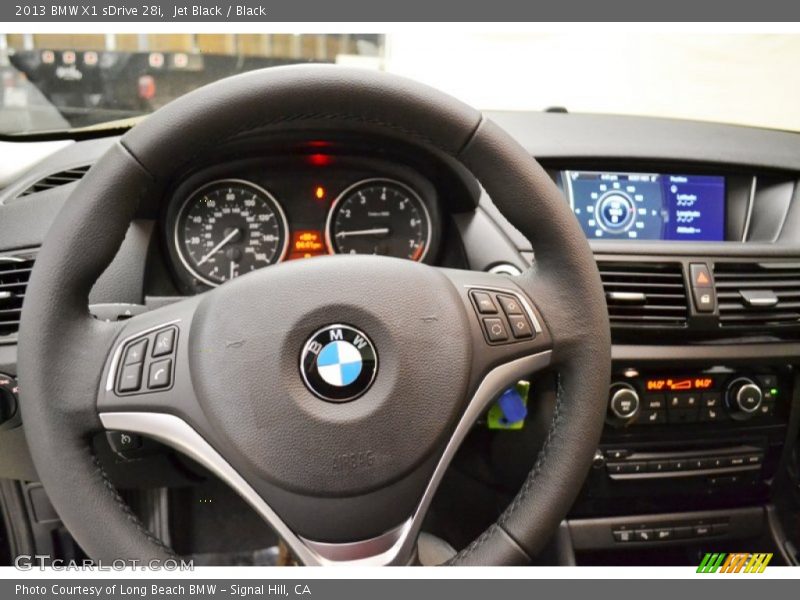 Jet Black / Black 2013 BMW X1 sDrive 28i