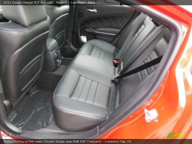Rear Seat of 2013 Charger R/T Plus AWD
