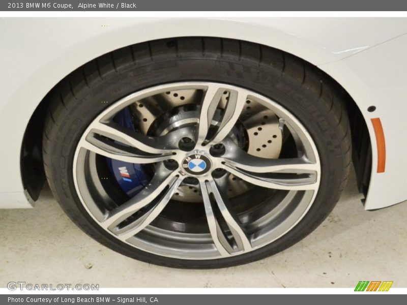 Alpine White / Black 2013 BMW M6 Coupe