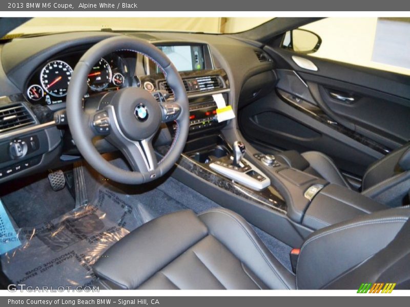 Black Interior - 2013 M6 Coupe 
