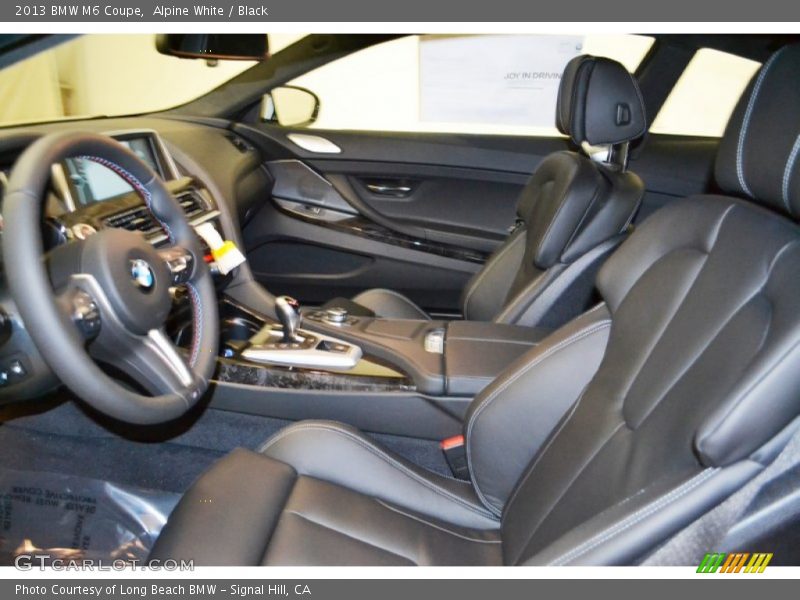  2013 M6 Coupe Black Interior