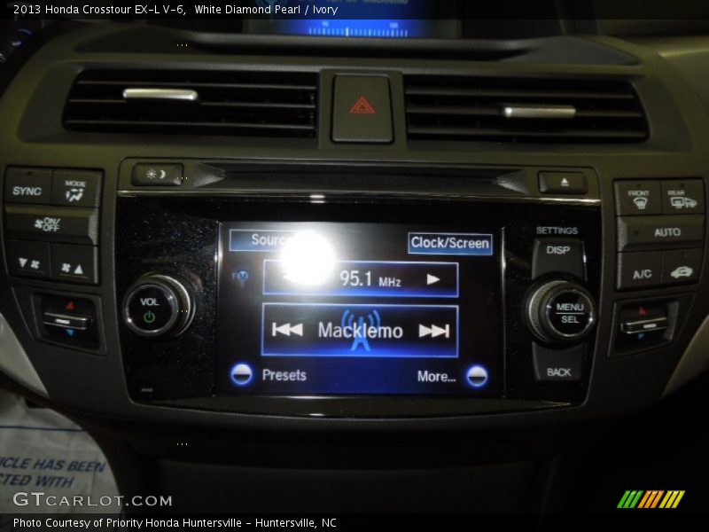 Controls of 2013 Crosstour EX-L V-6