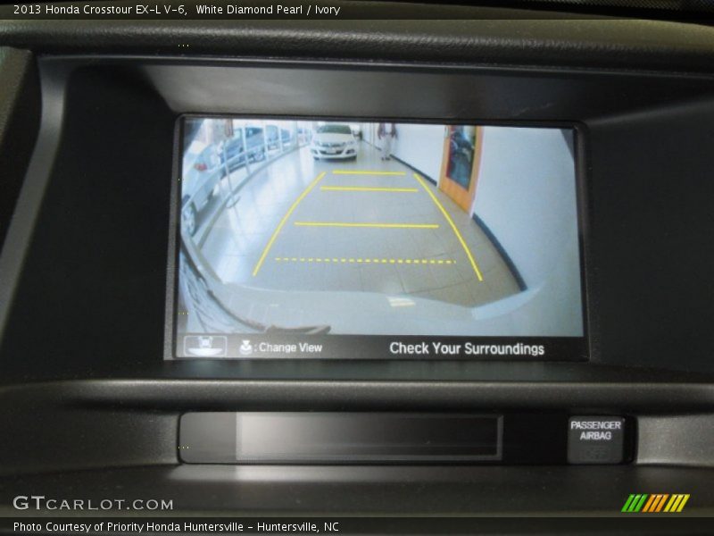 White Diamond Pearl / Ivory 2013 Honda Crosstour EX-L V-6